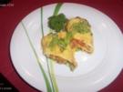 Gratinierte Pfannkuchen mit Gemüsefüllung - Rezept