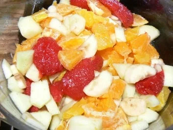 Rezept: Ab ins Körbchen - wenn sich Obstsalat und Mascarpone treffen Bild Nr. 2 Ab ins Körbchen - wenn sich Obstsalat und Mascarpone treffen - Rezept - Bild Nr. 2