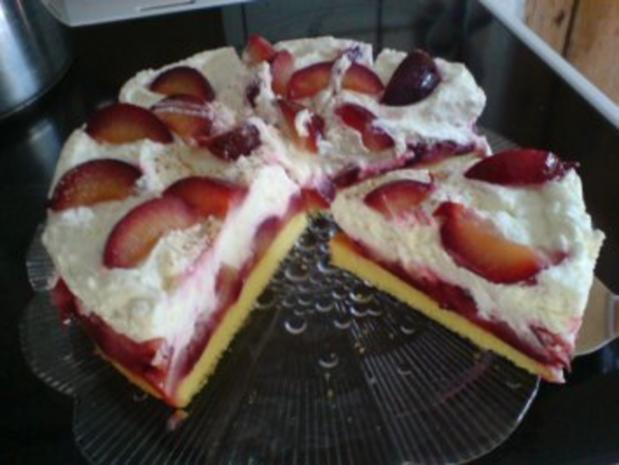 Pflaumen-Mascarpone-Torte - Rezept mit Bild - kochbar.de