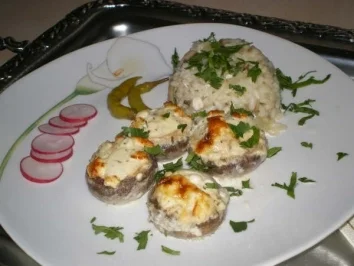 Rezept: gefüllte Champignons gefüllte Champignons - Rezept