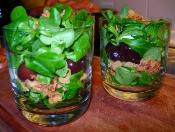 Rezept: Salat für zwischengang Salat für zwischengang - Rezept