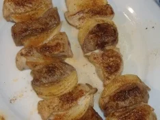 Schaschlik  "rheinische Art" - Rezept