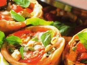 Tomaten-Miniquiches - Rezept