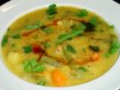 Einfache Gemüsesuppe mit frischen Kräuten - Rezept