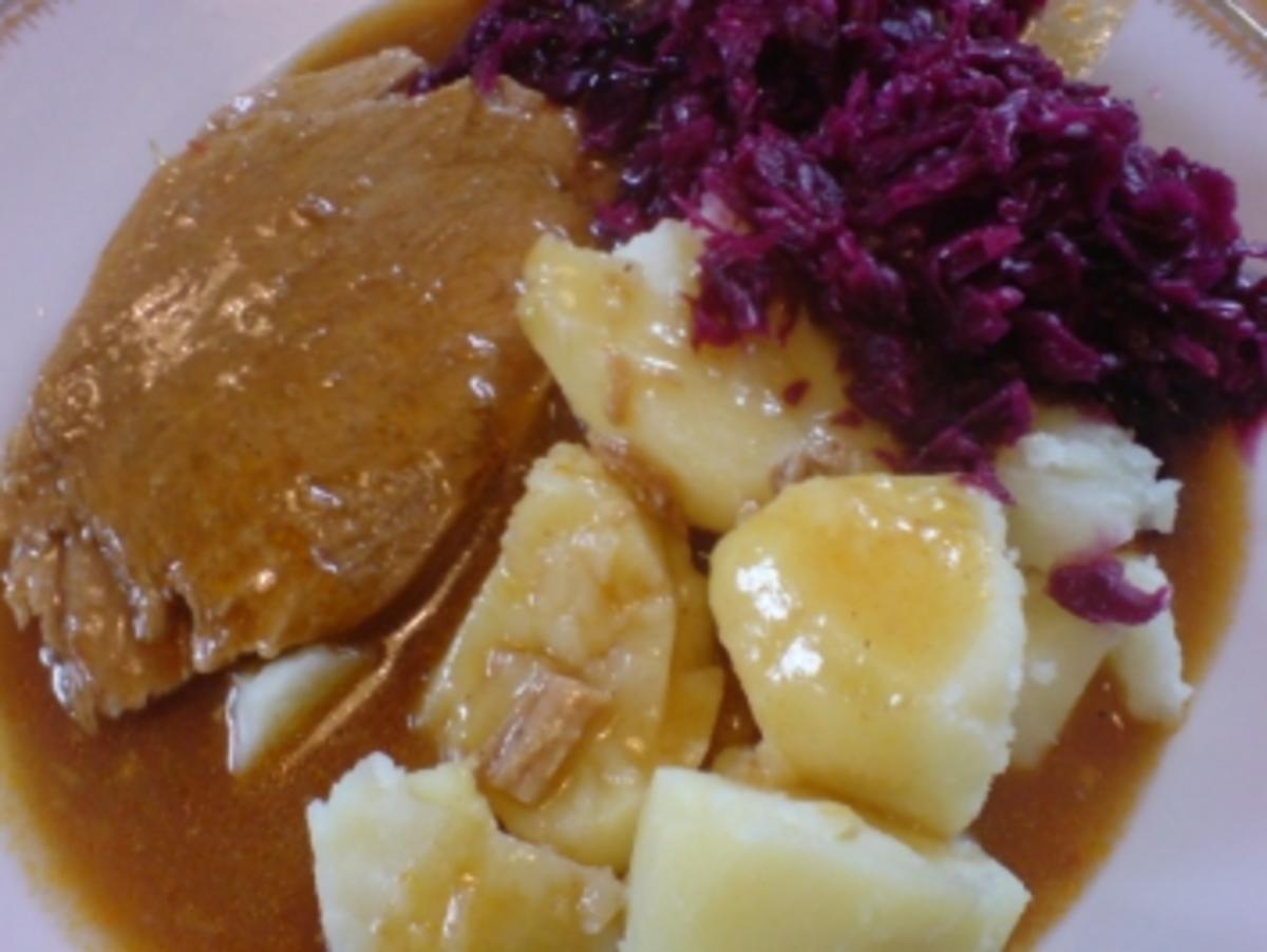 Schweinebraten mit Kruste - Rezept