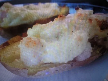 Gefüllte Ofenkartoffeln - Rezept