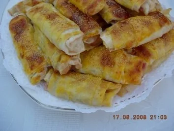 türkische Spezialität: Pacanga Böregi - Rezept