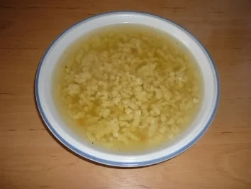 Riebelesuppe - Rezept