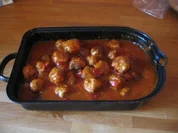 Hackbällchen Partytopf - Rezept