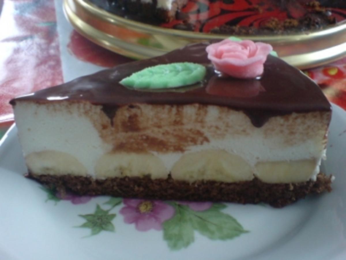 Schokoladen-Bananen-Torte - Rezept - Bild Nr. 11