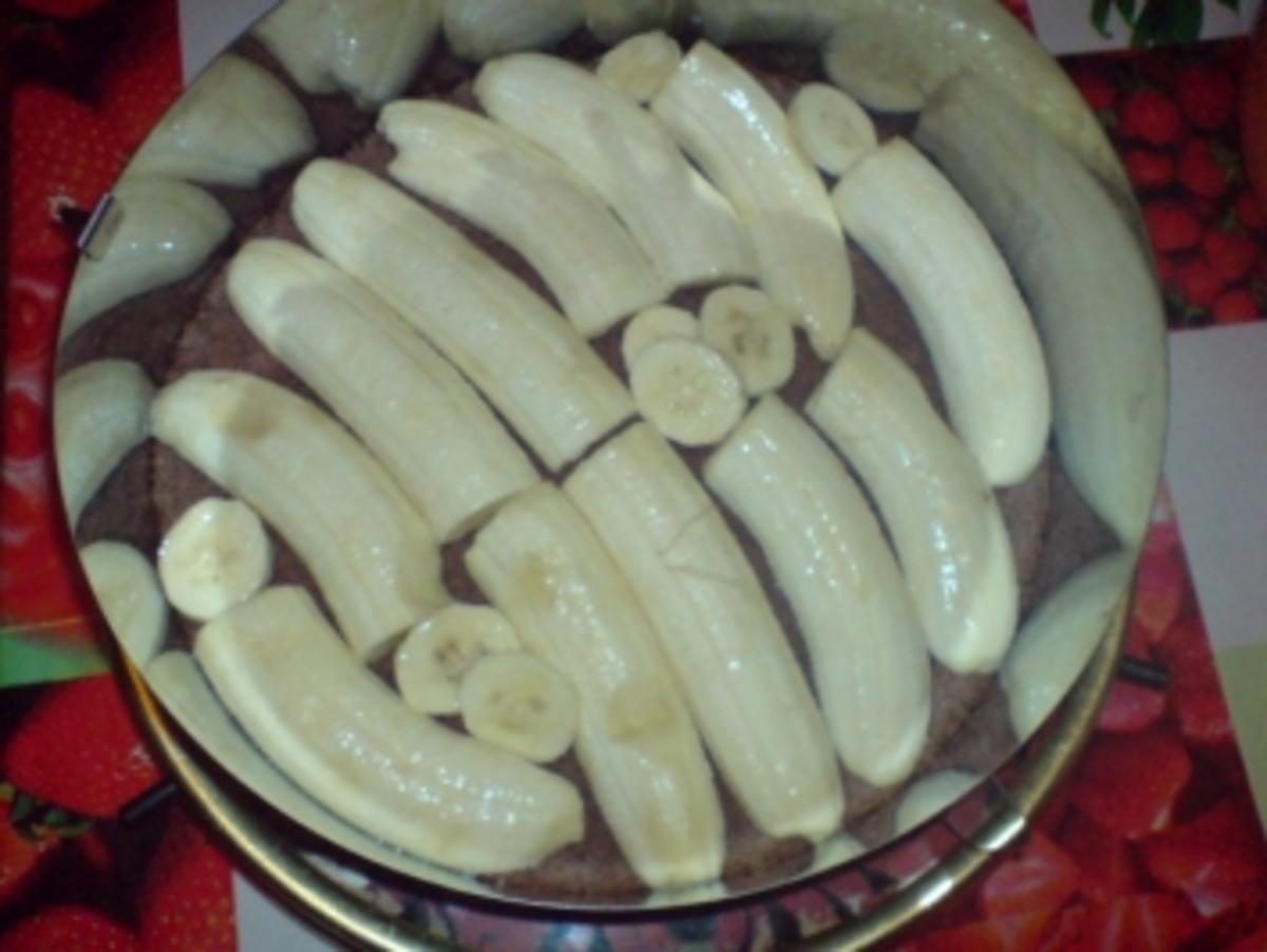 Schokoladen-Bananen-Torte - Rezept - Bild Nr. 4