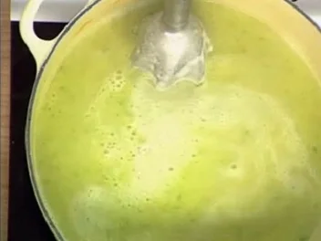 Zuckerschotensuppe - Rezept