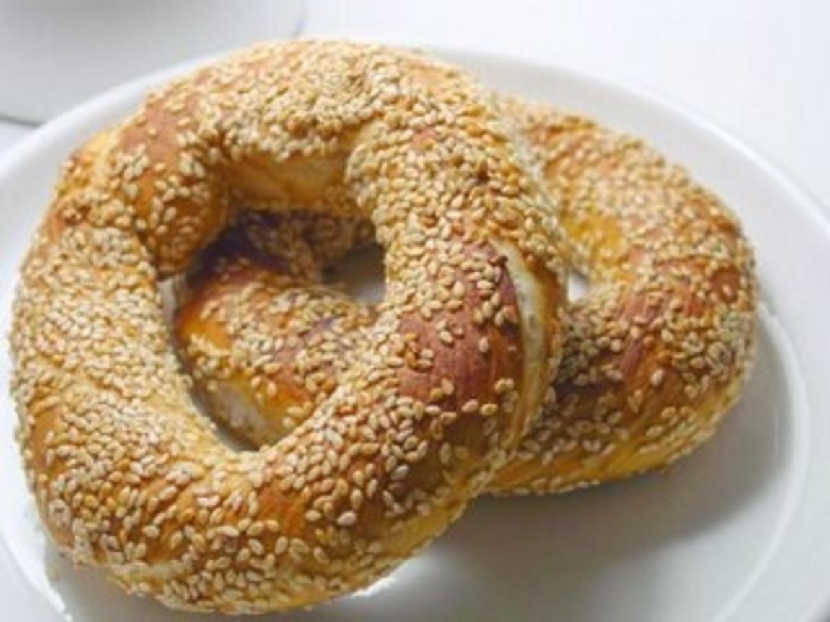 Simit (türkischer Sesamring) - Rezept Mit Bild - Kochbar.de