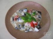 Aubergine in Joghurt - Rezept