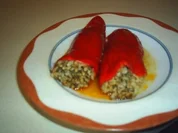 Rezept: Dolma (gefรผllte rote Paprika) Dolma (gefรผllte rote Paprika) - Rezept