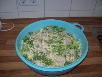 Rezept: Nudelsalat mit Hackfleisch Nudelsalat mit Hackfleisch - Rezept