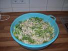 Nudelsalat mit Hackfleisch - Rezept