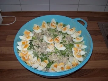 Rezept: Nudelsalat mit Hackfleisch Nudelsalat mit Hackfleisch - Rezept