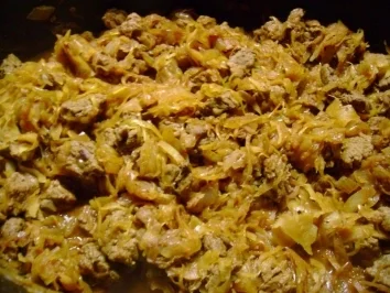 Fleisch: Gulasch "Szegediner Art" - Rezept - Bild Nr. 3