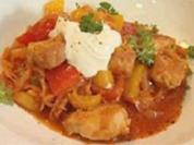 Schnelles Hähnchengulasch - Rezept