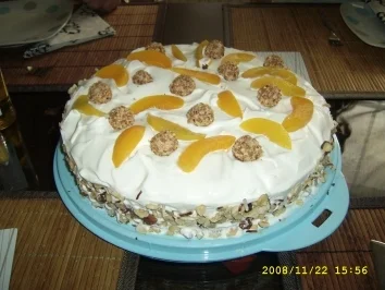 Giotto - Pfirsich -Torte - Rezept