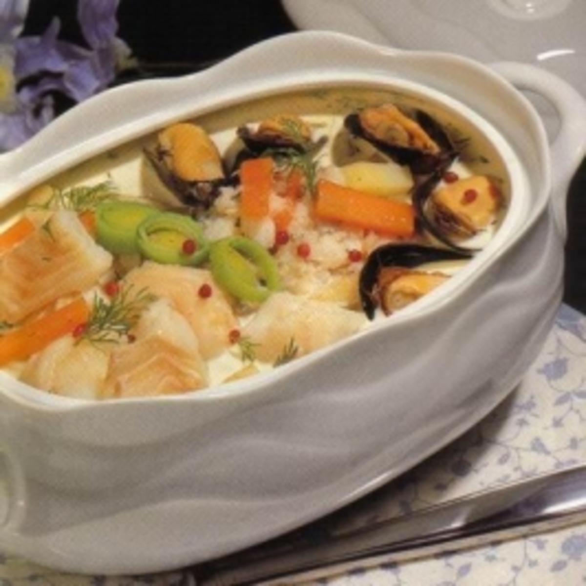 Fischsuppe mit Miesmuscheln - Rezept mit Bild - kochbar.de