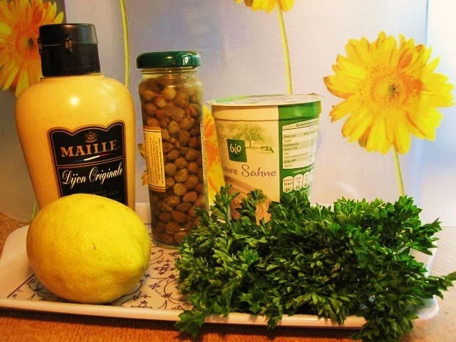 Rezept: Fischfilet in Kapern-Senf-Sauce Fischfilet in Kapern-Senf-Sauce - Rezept