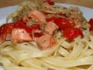 Tagliatelle mit Lachs - Rezept