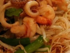 Nudeln mit Meeresfrüchten - Rezept