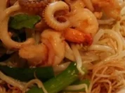 Nudeln mit Meeresfrüchten - Rezept