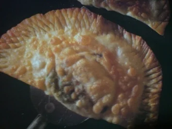 Rezept: Teigtaschen aus der Pfanne "Gözleme" Teigtaschen aus der Pfanne "Gözleme" - Rezept