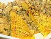 Rezept: Pilzragout mit Bratpolenta Pilzragout mit Bratpolenta - Rezept