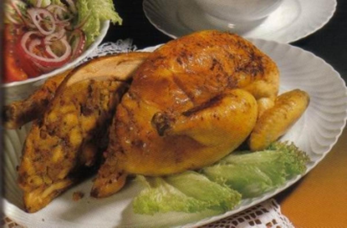 Gefülltes Huhn - Rezept mit Bild - kochbar.de