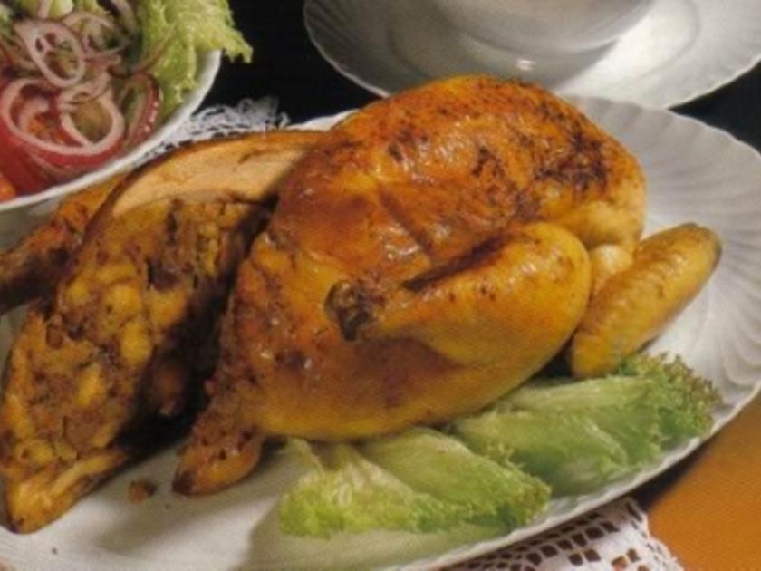 Gefülltes Huhn - Rezept mit Bild - kochbar.de