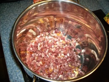 Feine Kartoffelsuppe mit Kochschinkenwürfel - Rezept