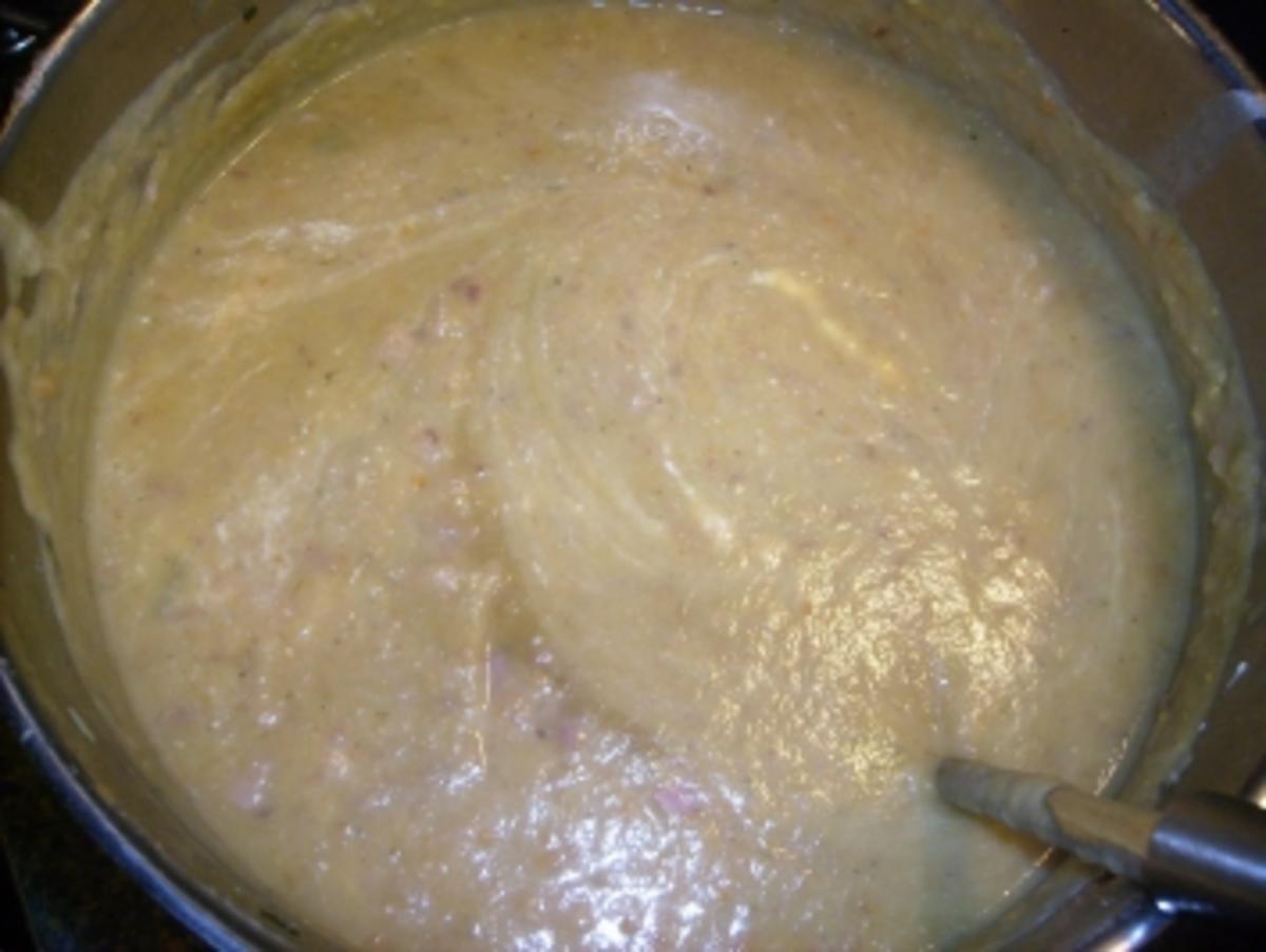 Feine Kartoffelsuppe mit Kochschinkenwürfel - Rezept