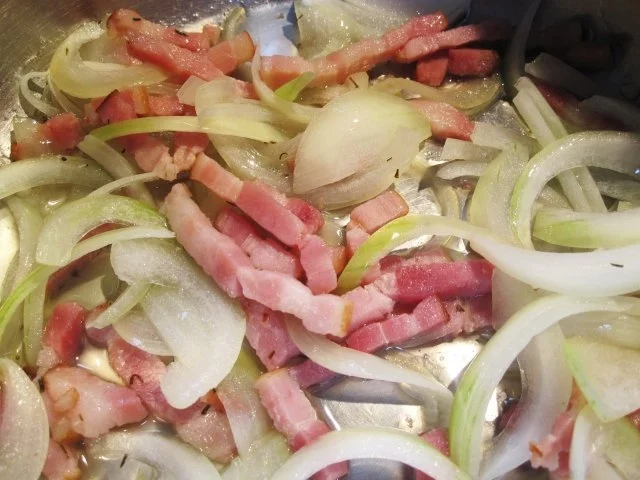 Rezept: Schinkenspätzle ... Schinkenspätzle ... - Rezept