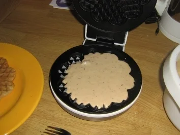 Schoko-Nuss-Waffeln - Rezept