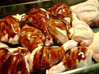 Geflügel: Hähnchenschenkel süss-sauer - Rezept - Bild Nr. 3