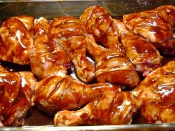 Geflügel: Hähnchenschenkel süss-sauer - Rezept - Bild Nr. 4