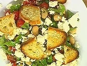 Rezept: Bohnen und Schafskäse Antipasto Bohnen und Schafskäse Antipasto - Rezept