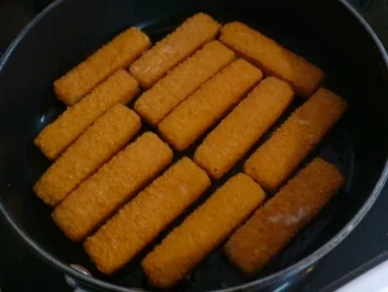 Rezept: Fischstäbchen mit Bauerngemüse Fischstäbchen mit Bauerngemüse - Rezept