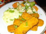 Fischstäbchen mit Bauerngemüse - Rezept