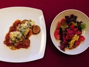 Rotbarschfilet auf Zucchinibett in Dillsoße (Ramona Leiß) - Rezept