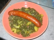 Deftiges Grünkohl - Rezept