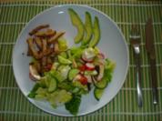 Avocado-Hähnchen-Salat - Rezept