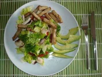 Rezept: Avocado-Hähnchen-Salat Bild Nr. 2 Avocado-Hähnchen-Salat - Rezept - Bild Nr. 2