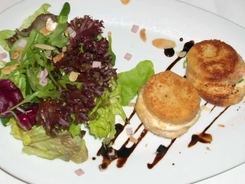 Stars and Salad - aus Schinken, Käse und Toast - Rezept