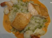 Rezept: Risi e bisi con Salmon e Scampi Risi e bisi con Salmon e Scampi - Rezept