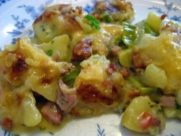 Auflauf - herzhaft und saftig aus Resten - Rezept - Bild Nr. 4